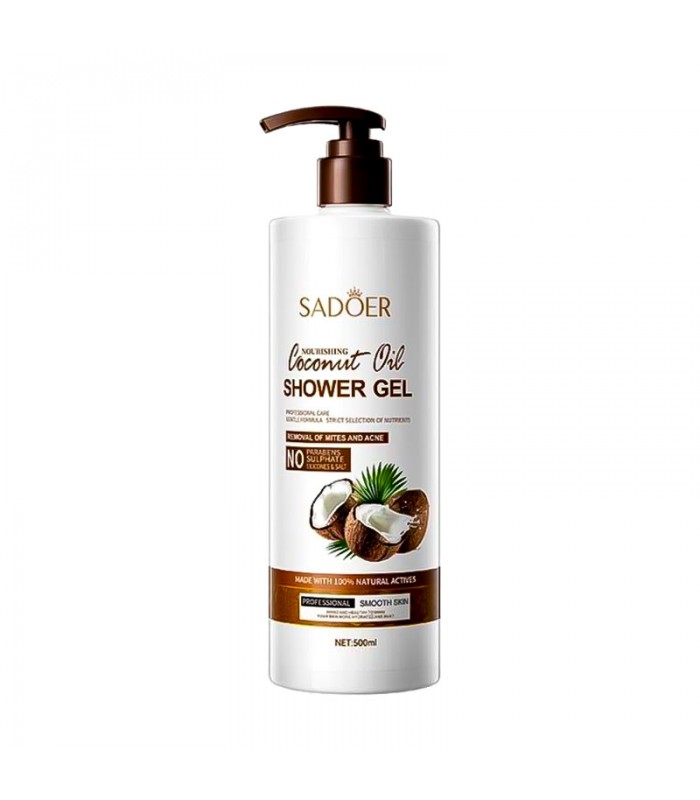 Gel de Ducha Coconut Oil Sadoer 500ML