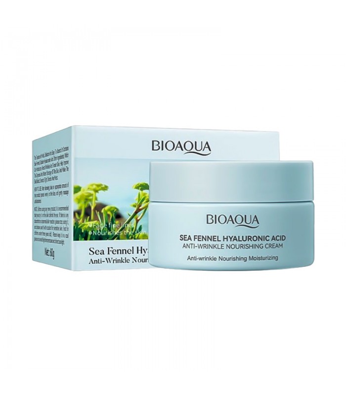Crema Hidratante Facial Acido Hialuronico Anti Arrugas Bioaqua 30ML