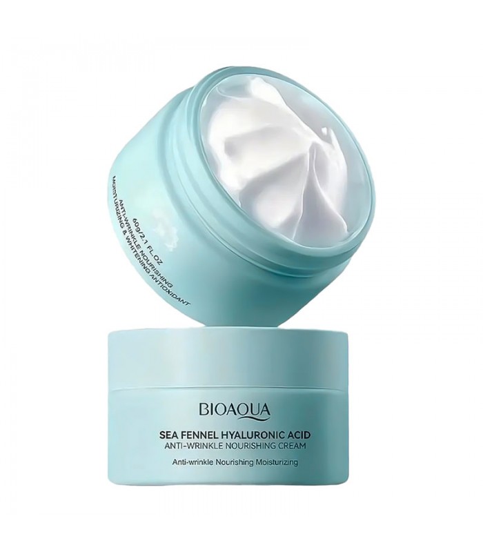 Crema Hidratante Facial Acido Hialuronico Anti Arrugas Bioaqua 30ML