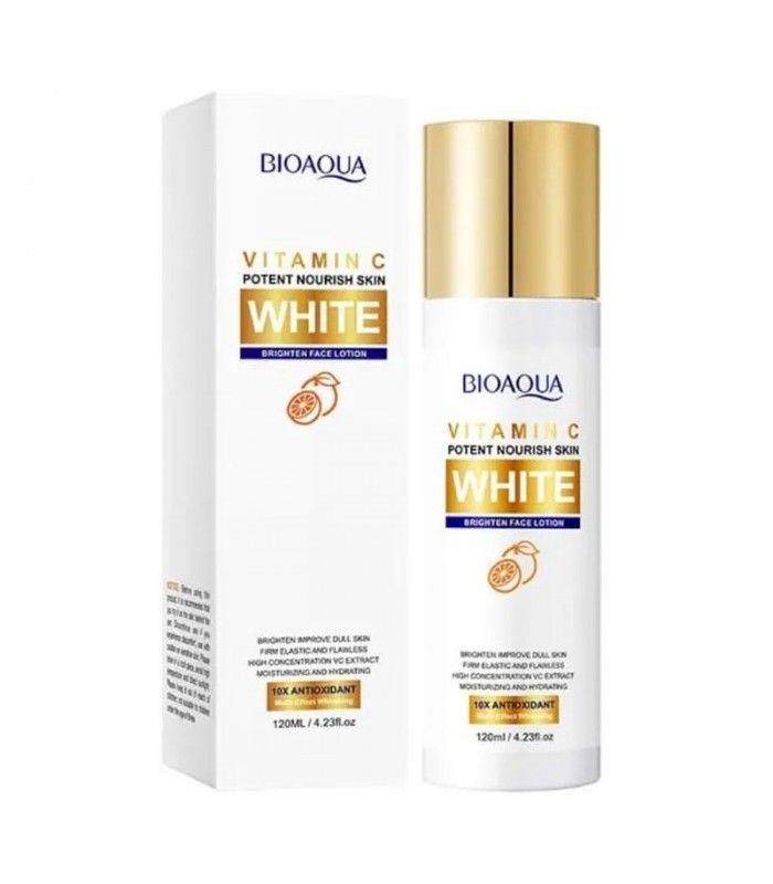 Locion Facial de Vitamina C White Bioaqua 120G