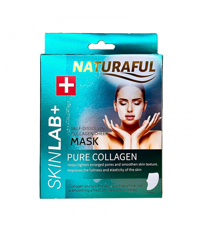 Mascarilla Autodisolvente para la Mejilla con Colageno Naturalful