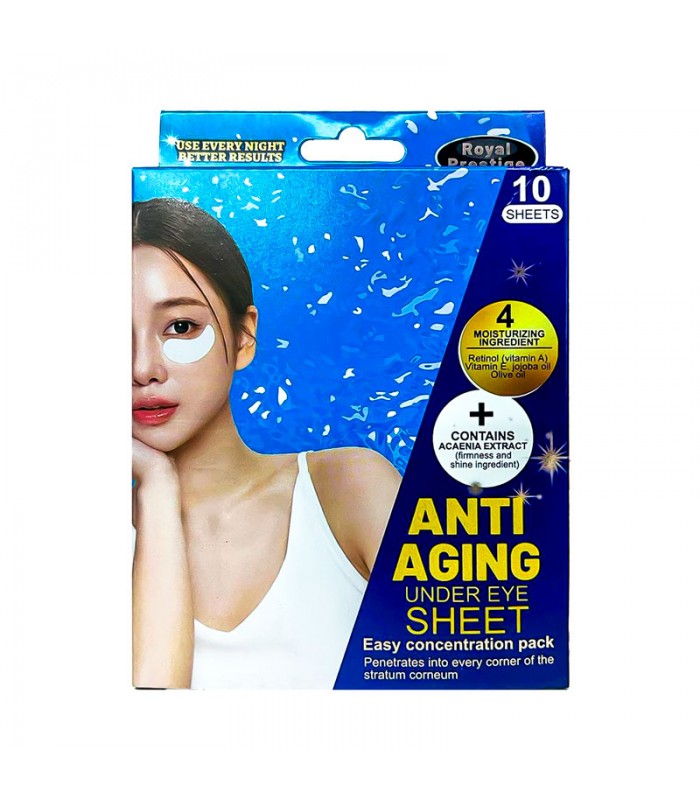 Parche para Ojos Anti Envejecimiento Royas Prestige 10 piezas