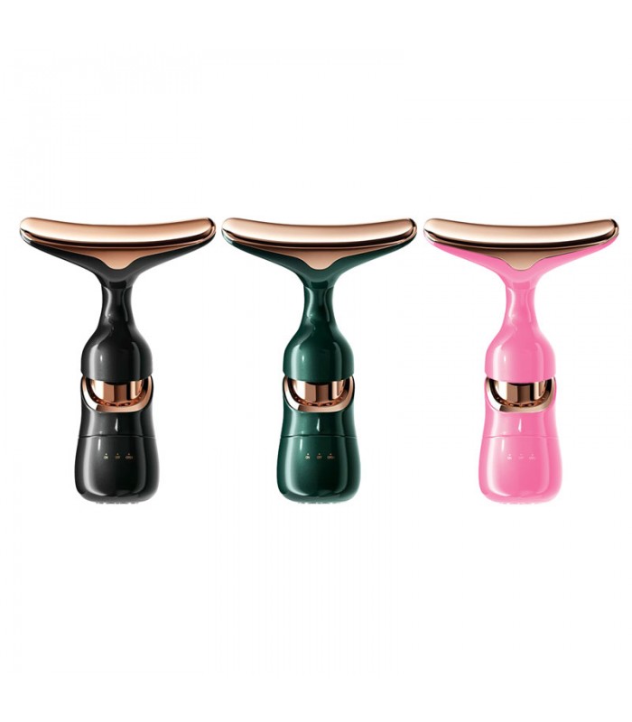 Masajeador Facial 3 Cabezales Gushiyu