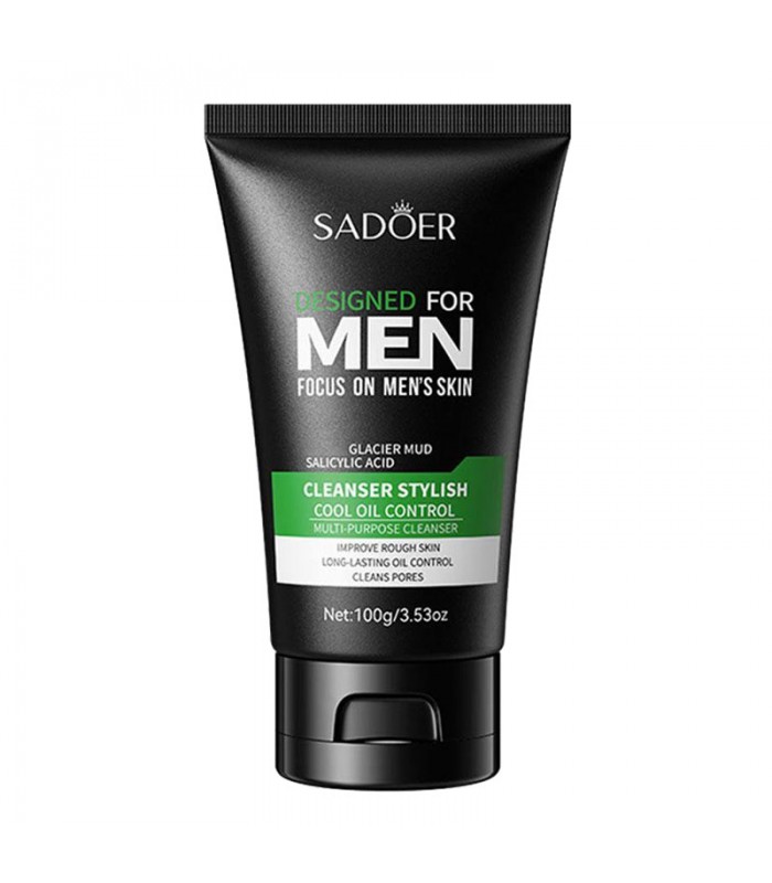 Limpiador Facial Masculino Sadoer Men 100G