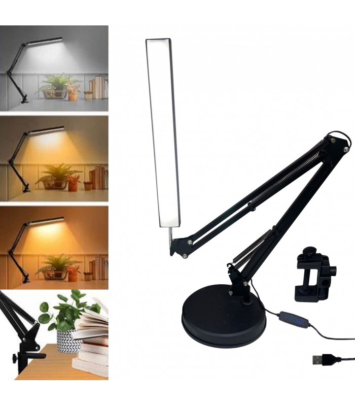 Lampara Para Escritorio Luz Flexible LUO 70cm