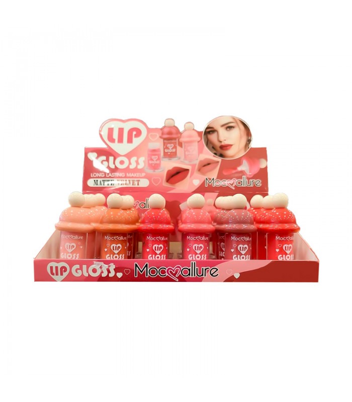 Lip Gloss Matte Vevelt MocMallure