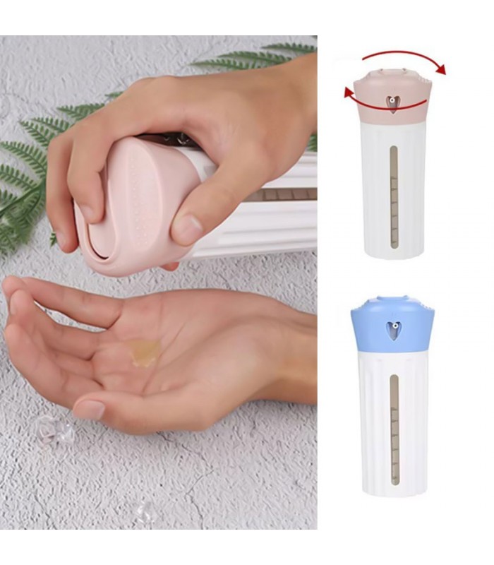 Frasco de Viaje 4EN1 Dispenser de Liquidos