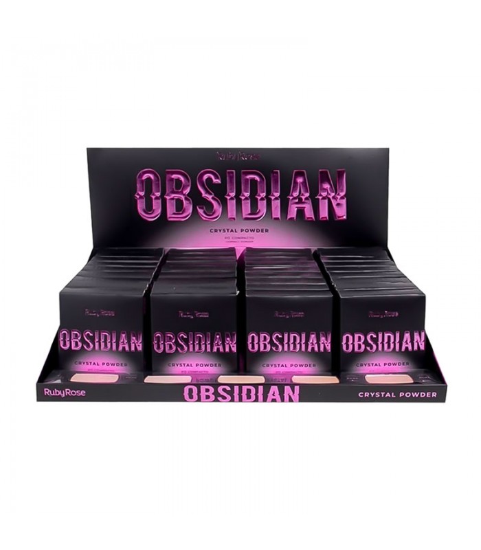 Polvo Compacto Obsidian Ruby Rose