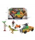 KIT AUTO DINOSAURIO CON ACCESORIOS