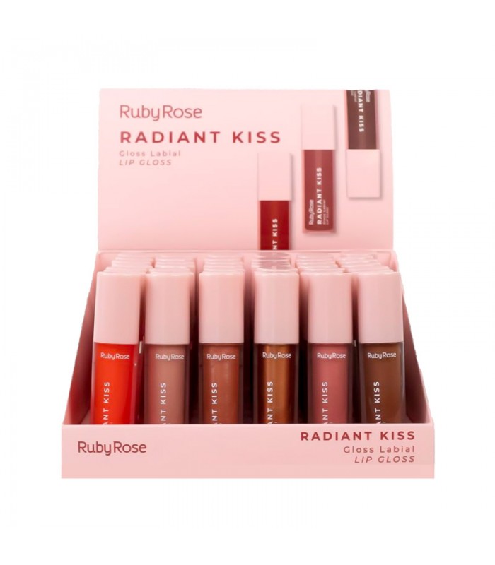 Lip Gloss Labial Radiant Kiss Ruby Rose