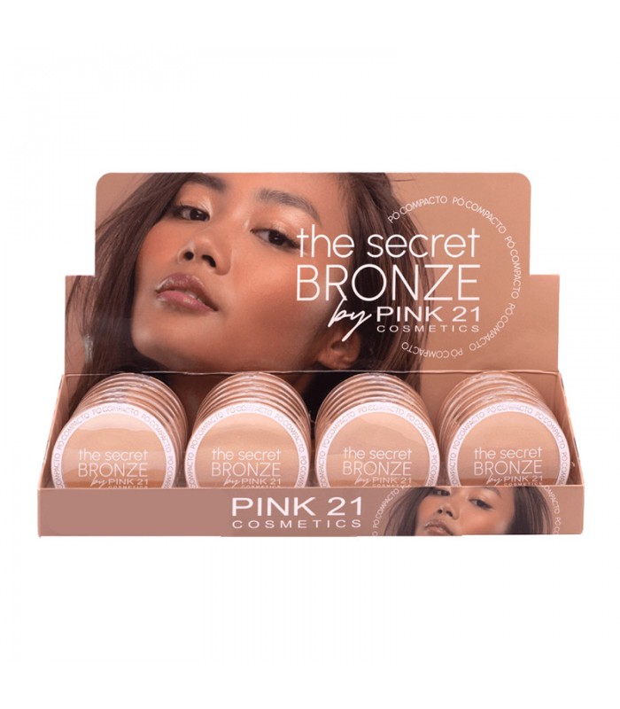 Polvo Compacto The Secret Bronze Pink 21