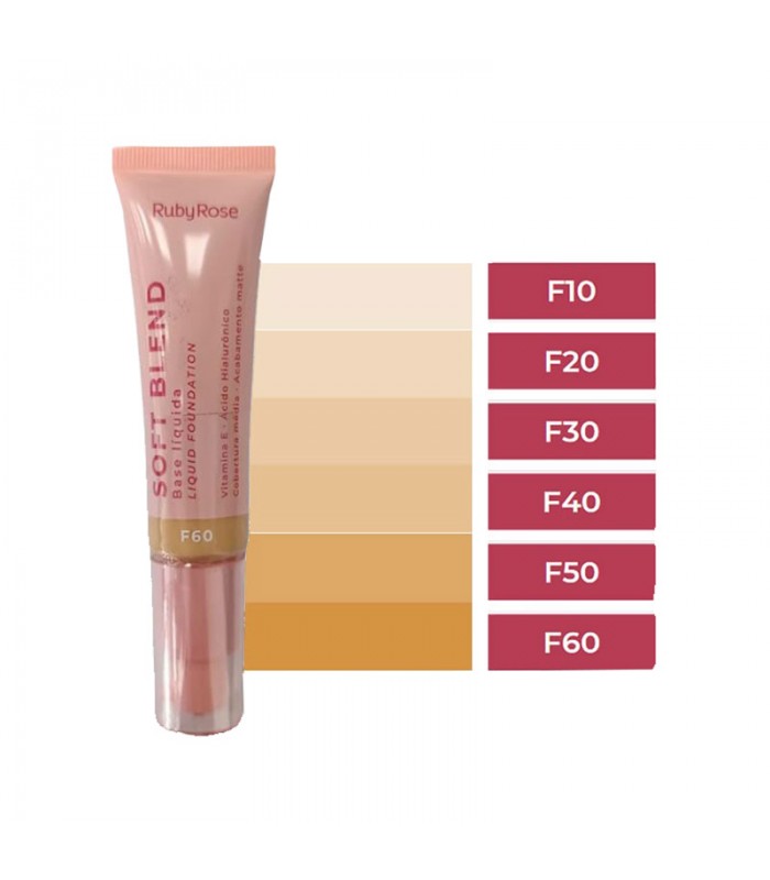 Base Liquida Soft Blend Ruby rose