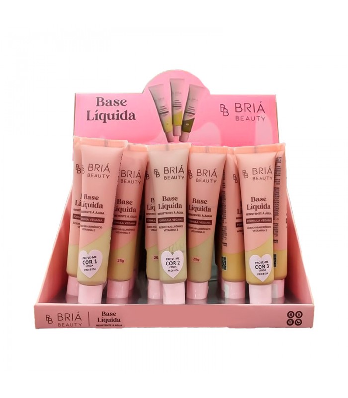 Base Liquida Vegana a Prueba de Agua Bria Beauty