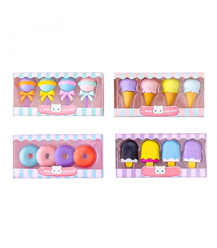 Borrador Diseño Variado 4 Piezas