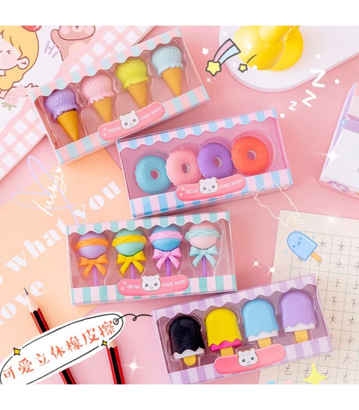 Borrador Diseño Variado 4 Piezas