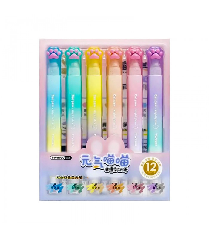 Marcador con Diseño de Patita Twingo 6 Piezas