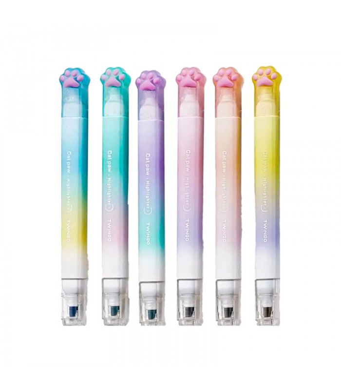 Marcador con Diseño de Patita Twingo 6 Piezas