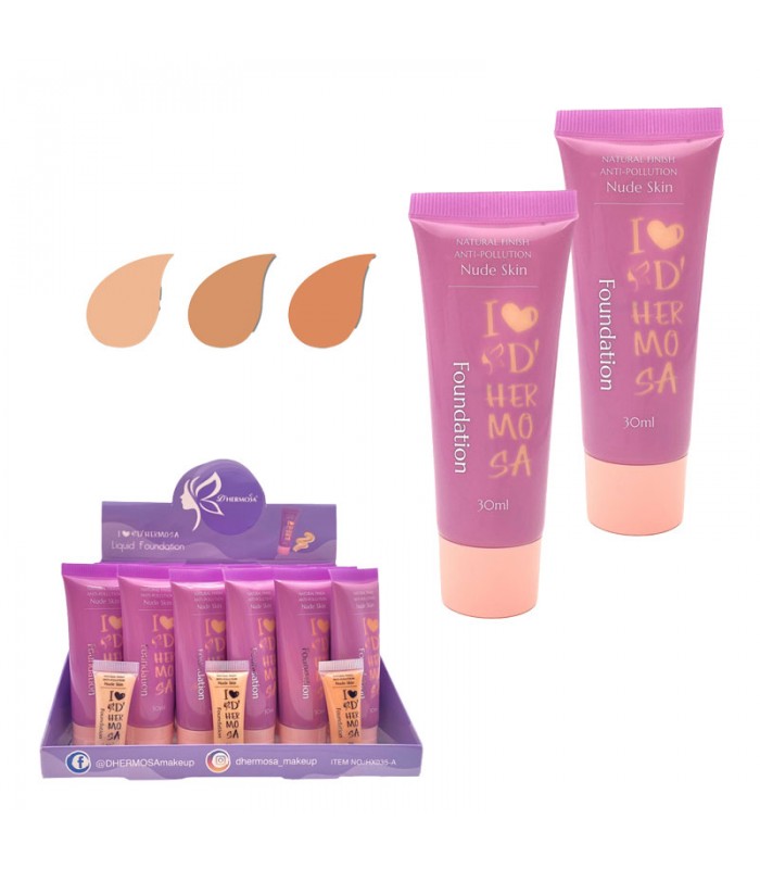 Base Liquida Nude Skin Dhermosa 30ML