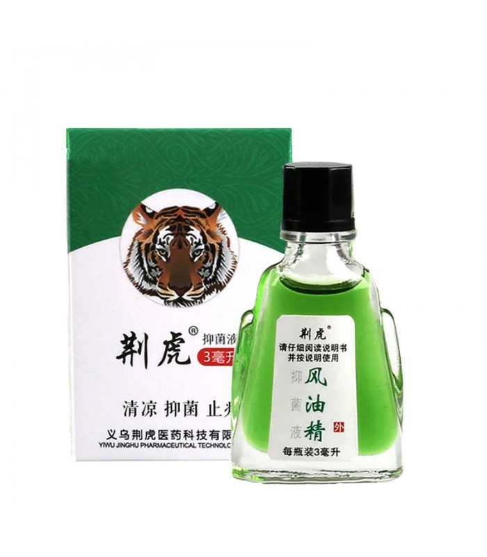 ACEITE MG-8 3ML TIGRE MENTOL LIQUIDO 93000