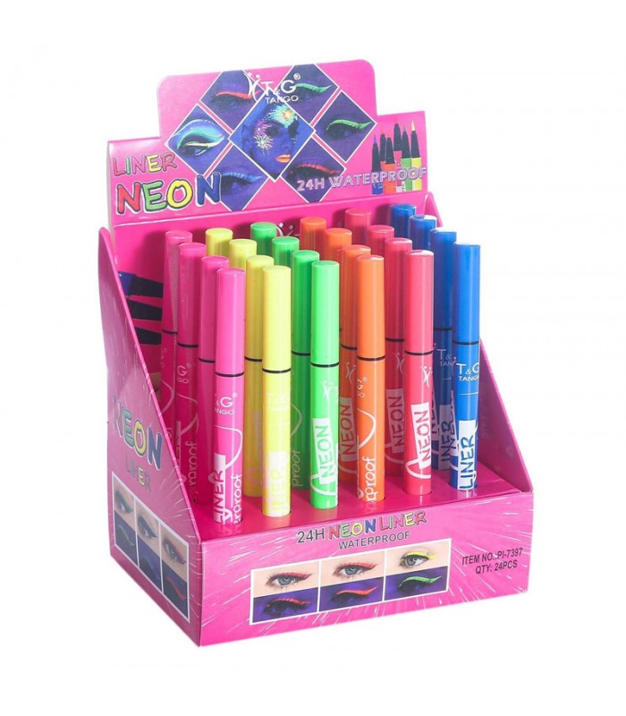 Delineador Neon 24H Waterproff Tango