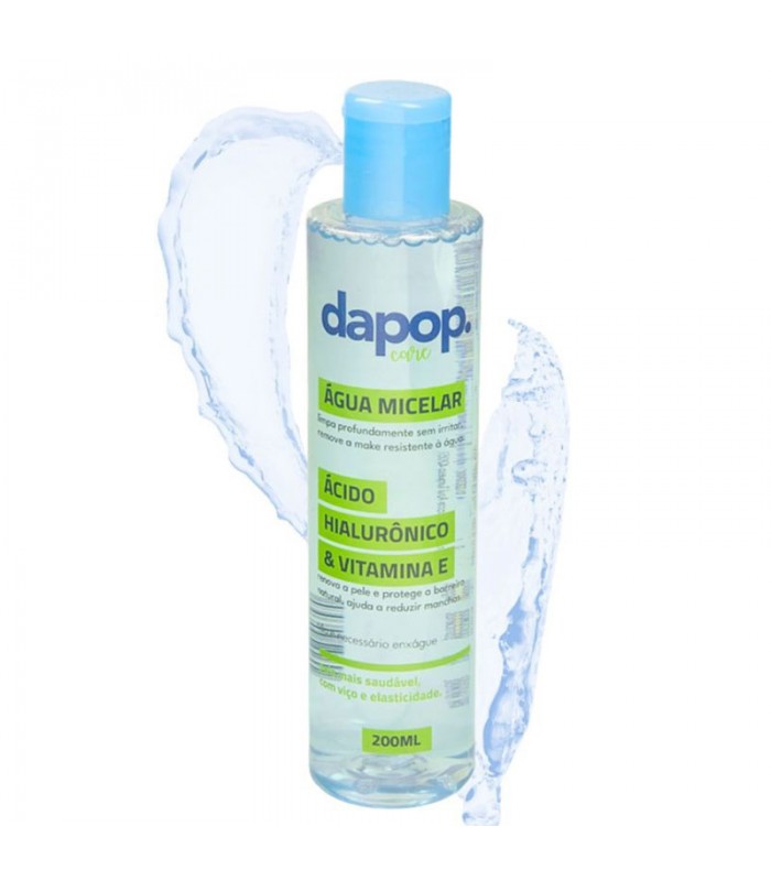 Agua Micelar con Acido Hialuronico Dapop 200ml