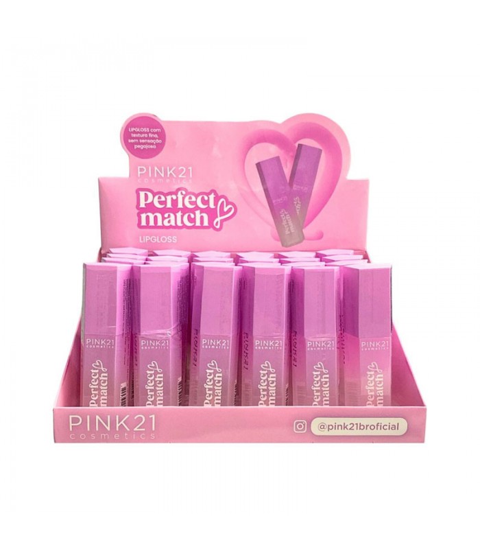 Lip Gloss Perfect Match Pink21