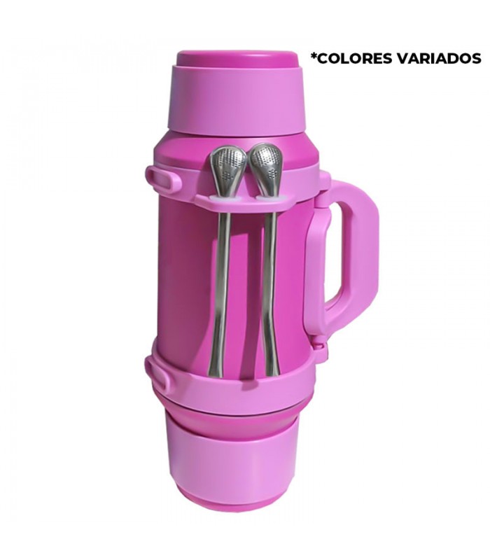 Kit Matero de Termo 1Lt con 2 Guampas de 220ml
