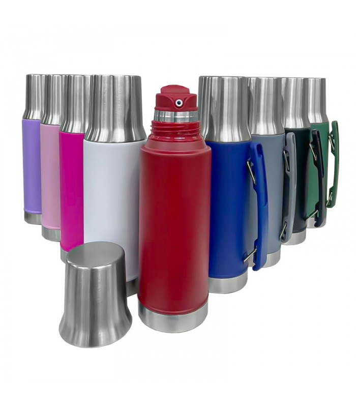 Termo de Acero Inoxidable Frio/Caliente 1L