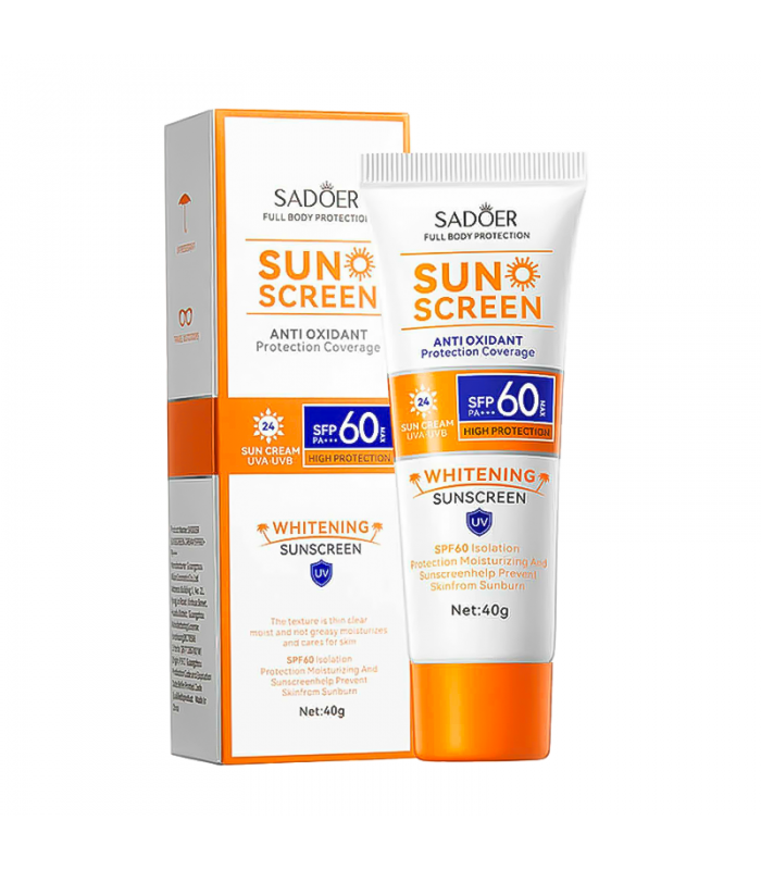 Protector Solar SPF60 Sadoer 40G