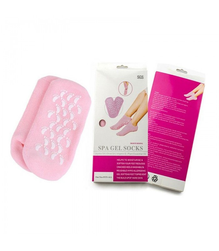 Media de Silicona Para Hidratación de Pies