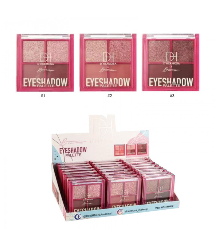 Paleta de Sombras Dhermosa x Bruna Wan
