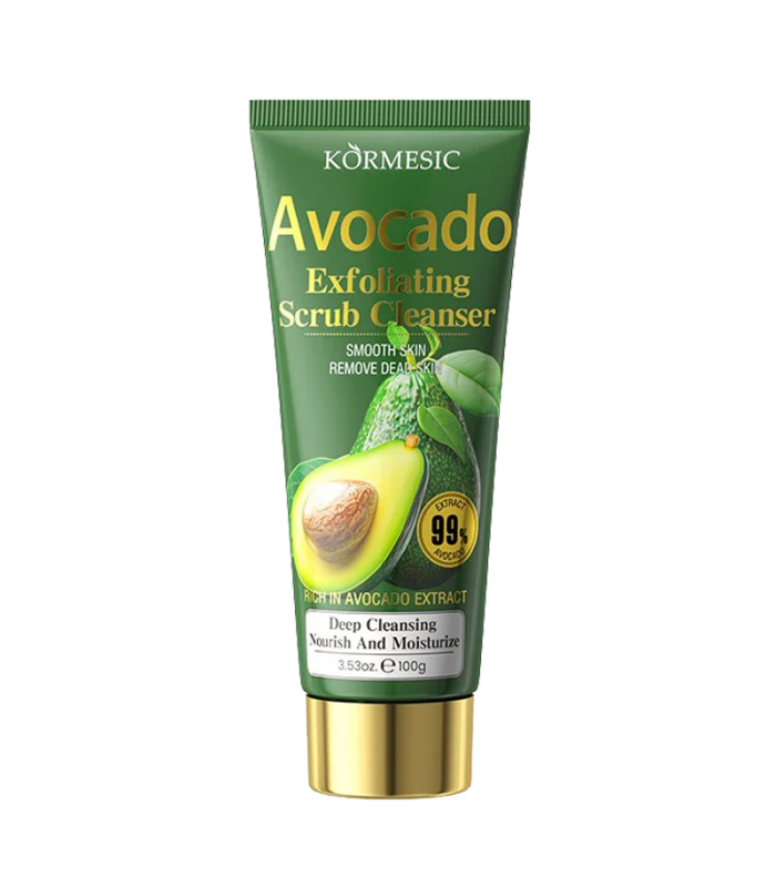 Exfoliante Limpiador Facial de Aguacate Kormesic 100G