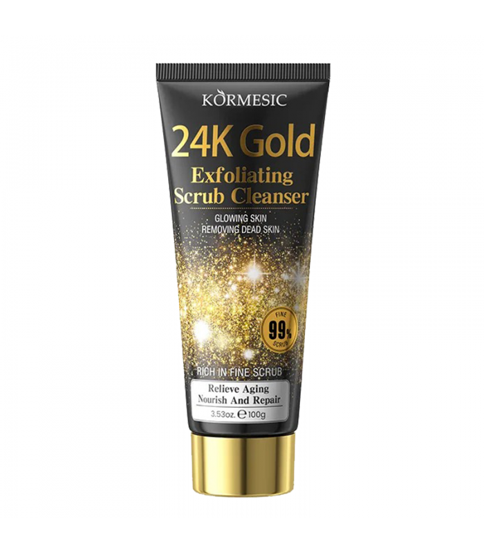 Exfoliante Limpiador Facial 24K Gold Kormesic 100G
