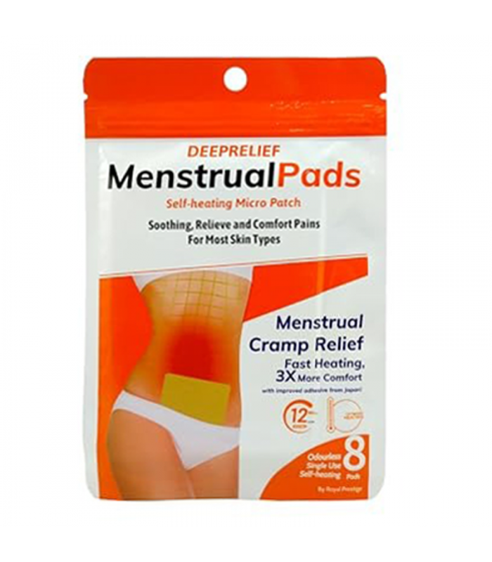 Parches Para Alivio Menstrual 8 Unidades
