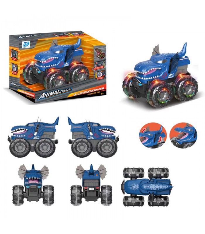 Dinocar Camion de Dinosaurio a Friccion