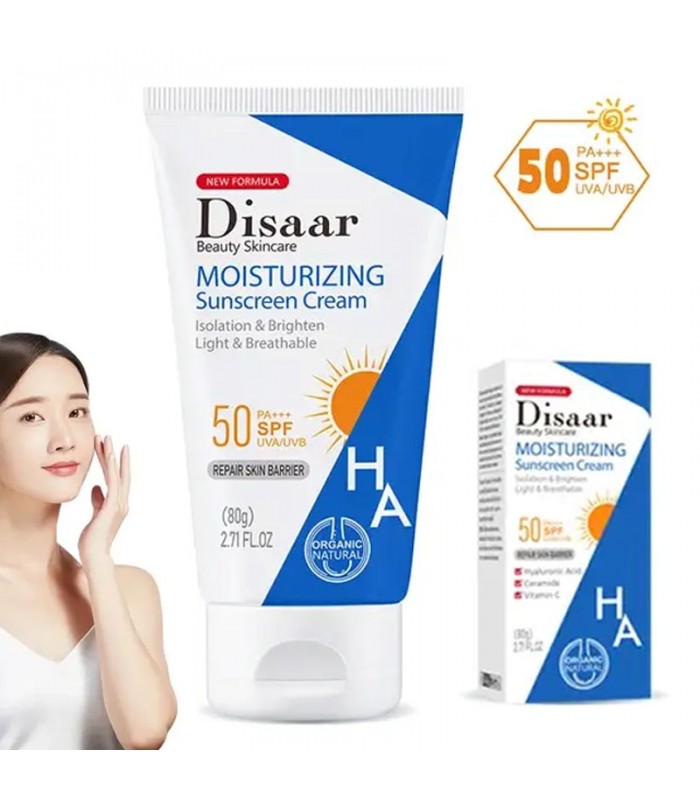 Protector Solar SPF50++ de Acido Hialuronico Disaar