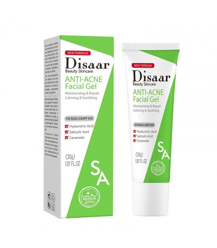 Gel Facial Calmante Antiacne Disaar