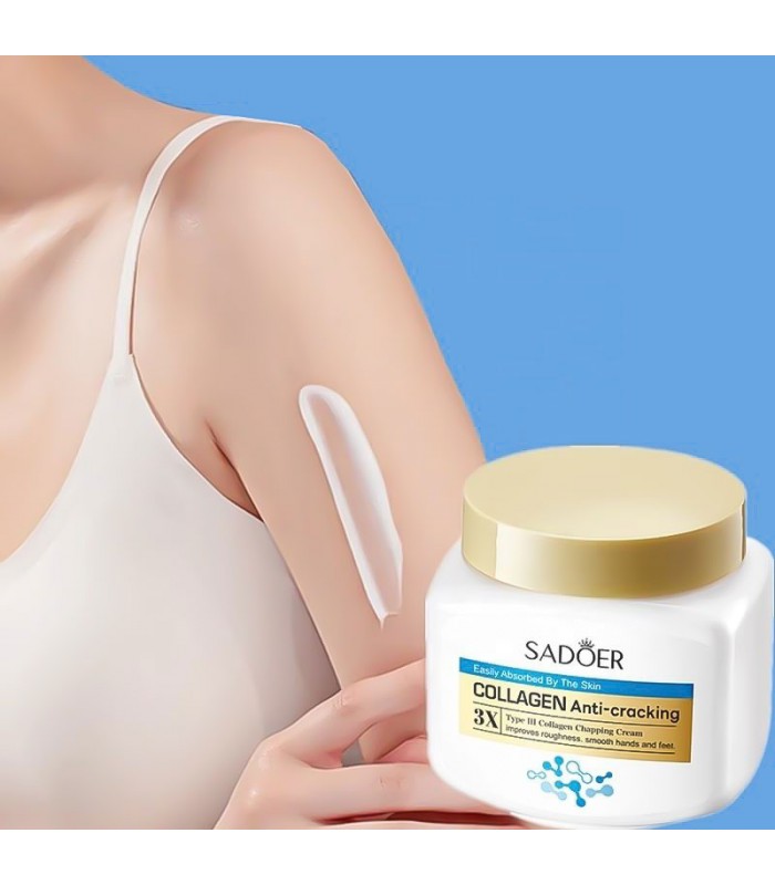 Crema de Colageno 3X Para Manos & Pies Sadoer