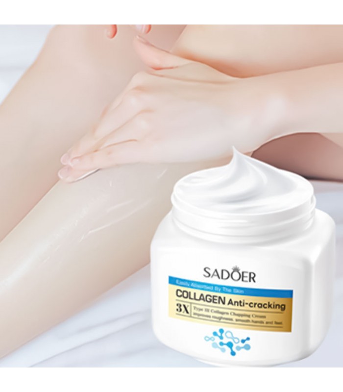 Crema de Colageno 3X Para Manos & Pies Sadoer