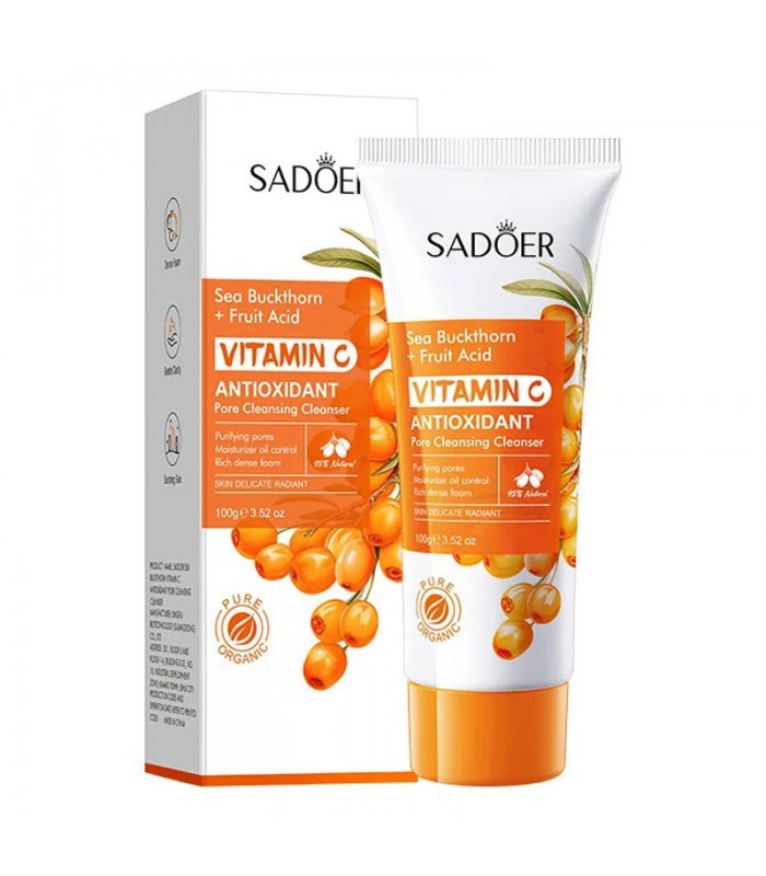 Limpiador Facial Antioxidante de Vitamina C Sadoer