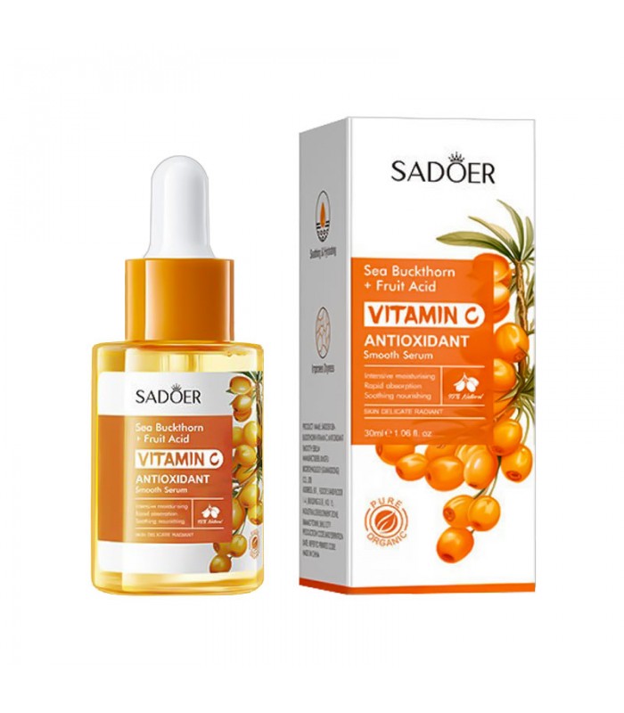 Serum Facial Antioxidante de Vitamina C Sadoer