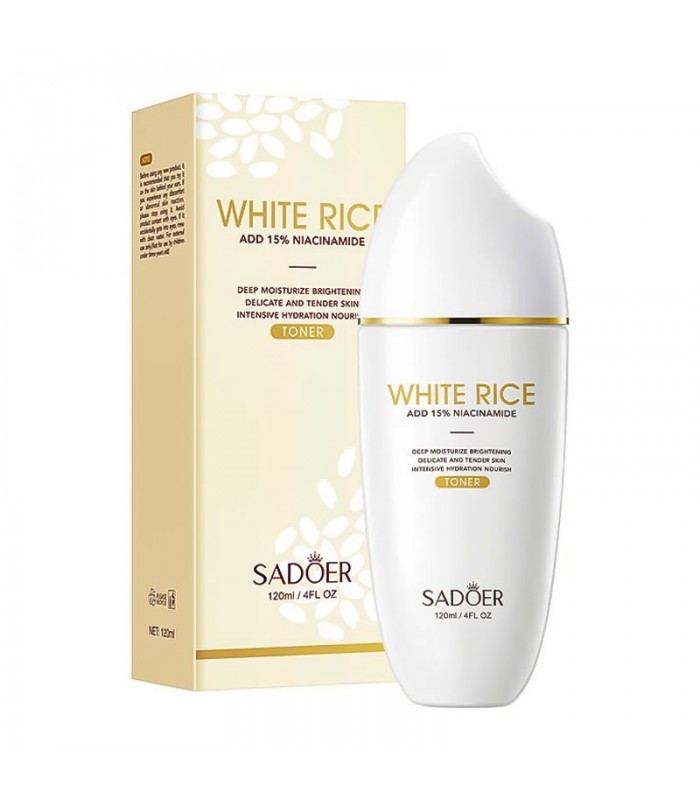 Tonico de Arroz con Niacinamida 15% Sadoer