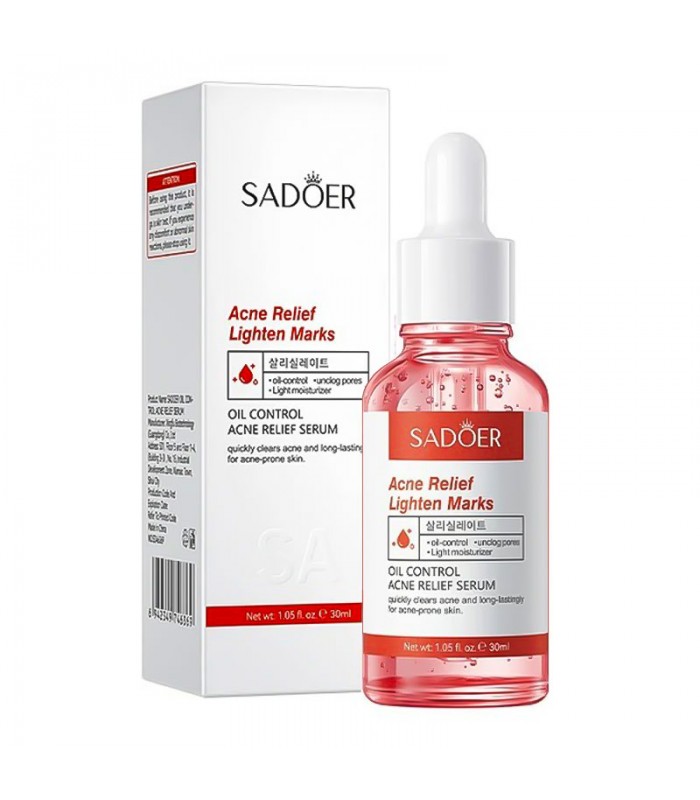 Serum Facial Antiacne Oil Control Sadoer