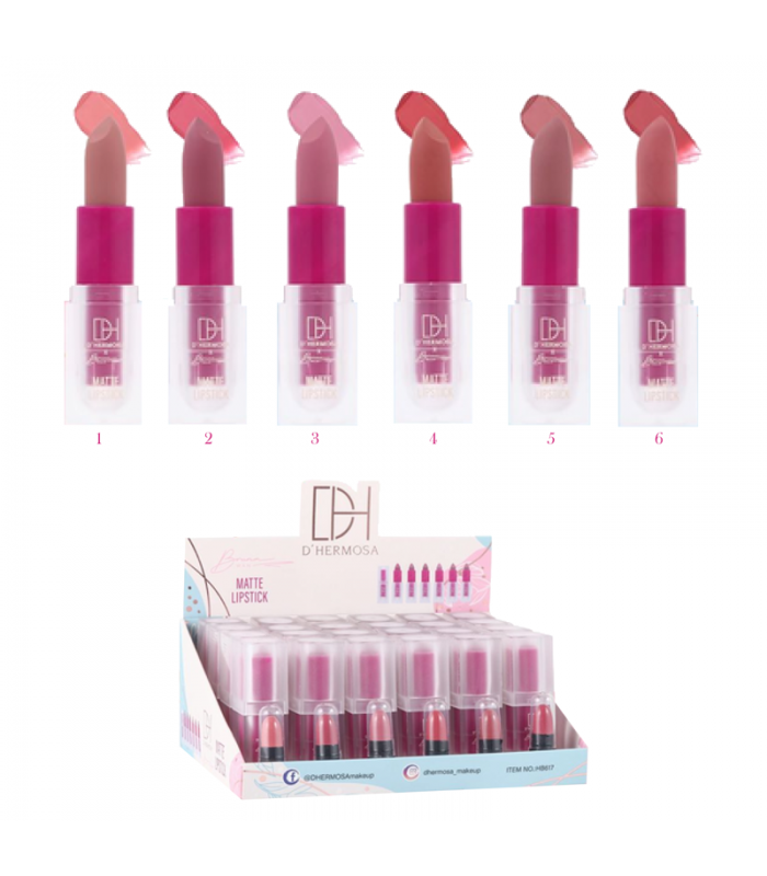 Labial Matte Dhermosa x Bruna Wan