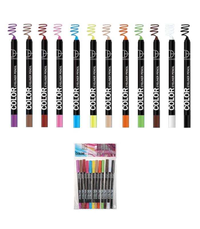 Lapiz Delineador Colorido Dhermosa - 1 Unidad