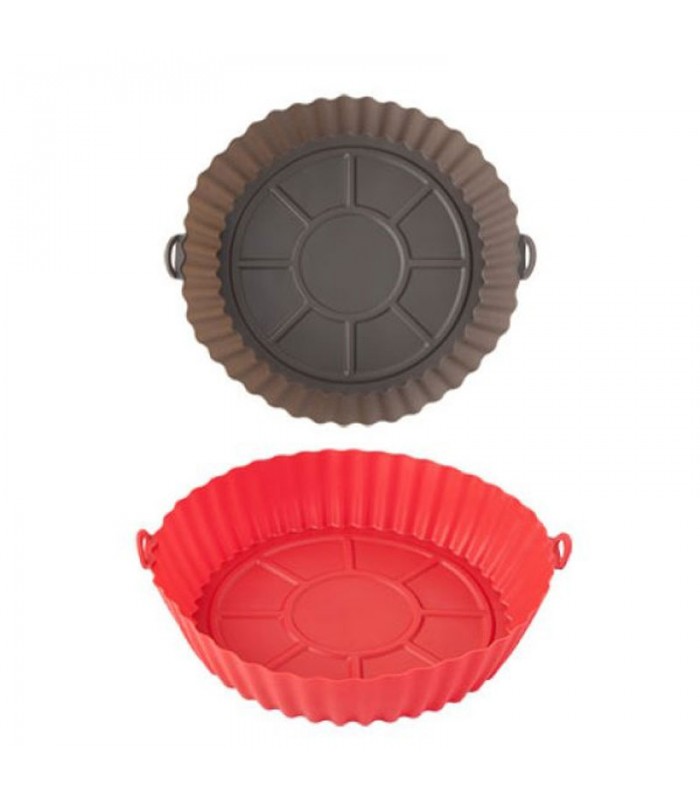 Forma de Silicona Molde Redondo Para Freidora