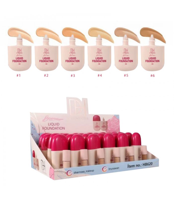 Base Liquida Dhermosa x Bruna Wan