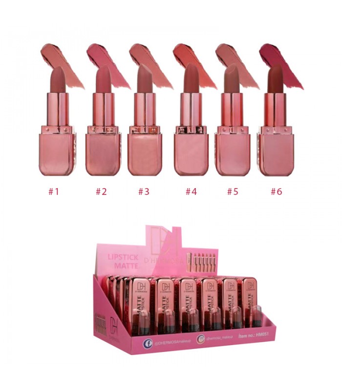 Labial Mate Lipstick Dhermosa