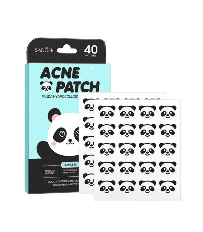 Parche Para Acne 40 Unidades de Panda