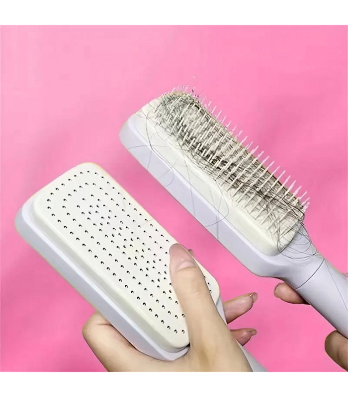 Peine Giratorio Retractil de Facil Limpieza